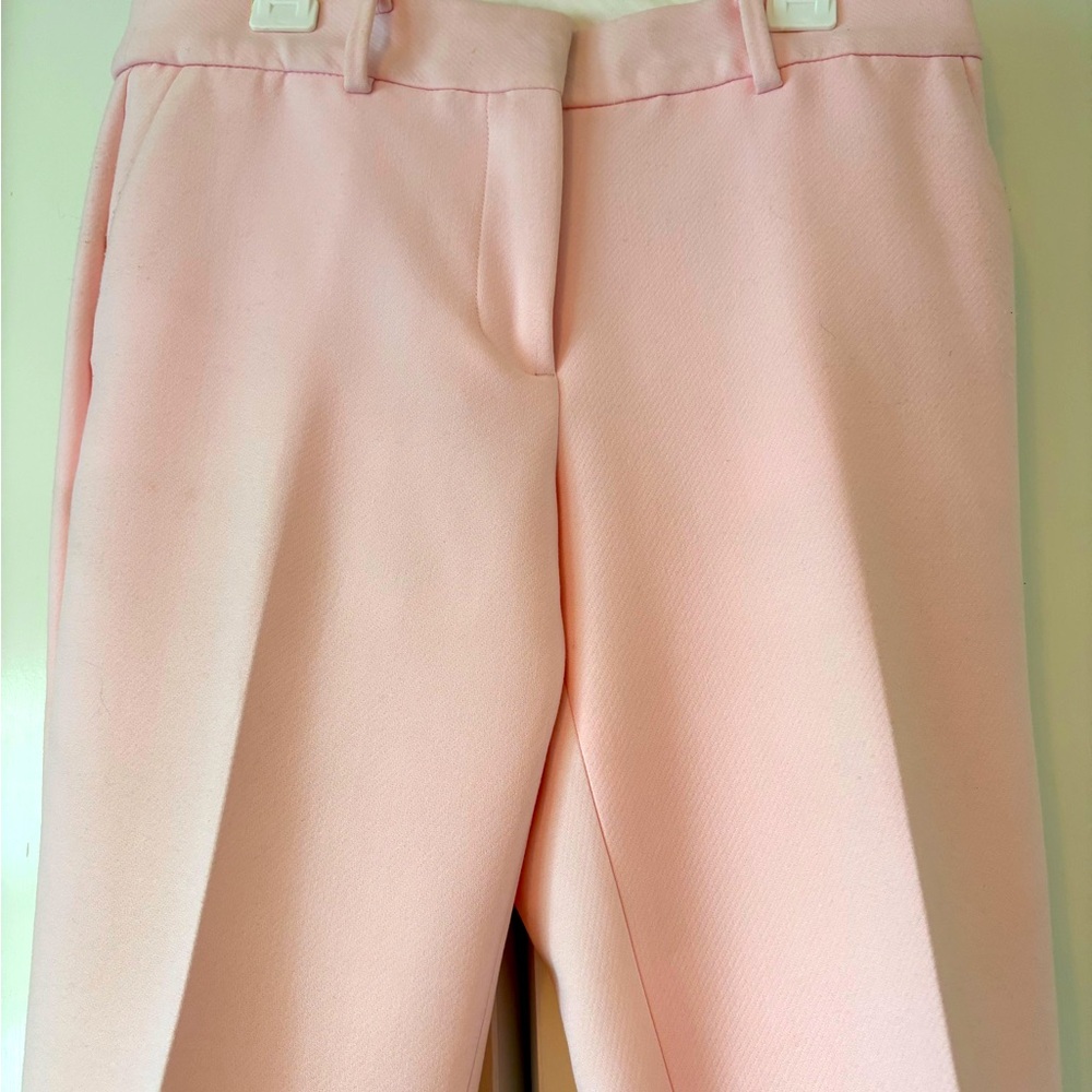 Talbots powder pink ankle pant